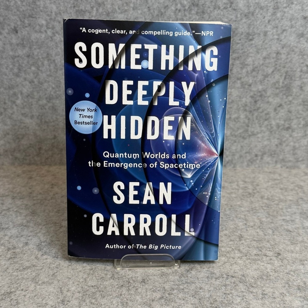 Something Deeply Hidden by Sean Carroll - Paperback - Good
